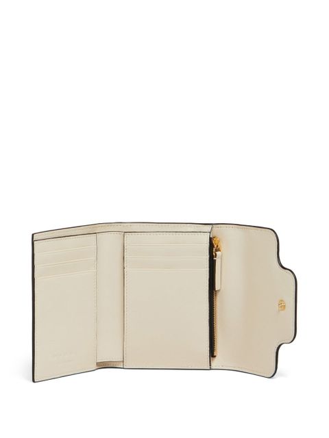 Marni Trunkaroo trifold leather wallet - Brown - zdjęcie produktu nr 2