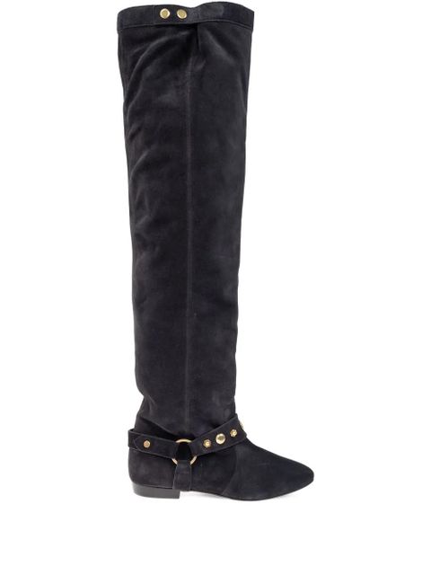 ISABEL MARANT slouch knee-high boots - Blue - zdjęcie produktu nr 1