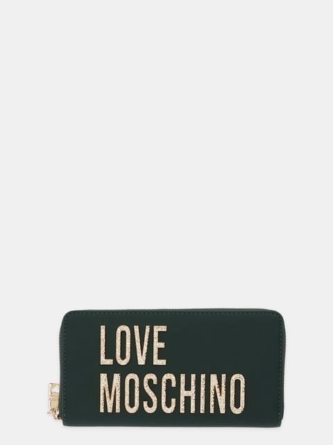Love Moschino portfel damski kolor zielony JC5692PP0NKD085A - zdjęcie produktu nr 1