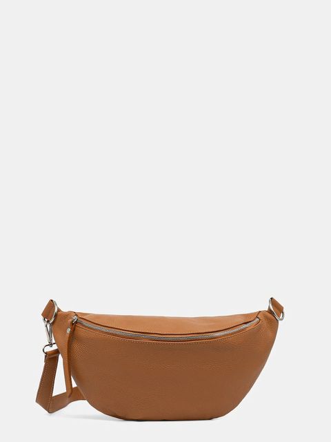 Answear.LAB torebka skórzana kolor brązowy - zdjęcie produktu nr 1