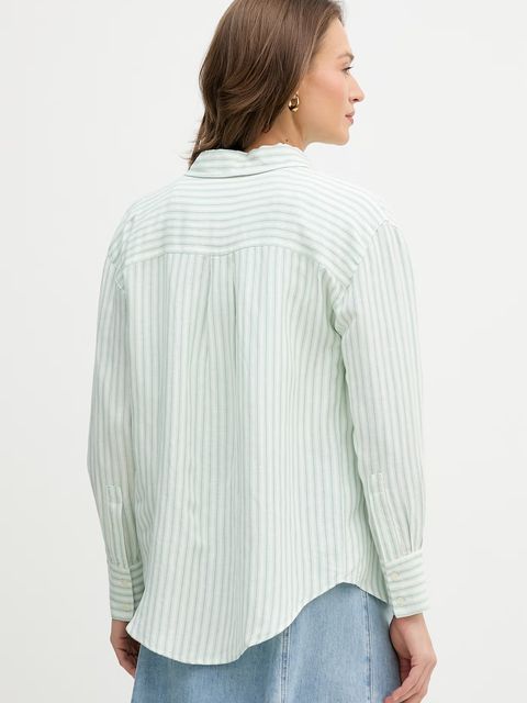 U.S. Polo Assn. koszula z dodatkiem lnu LOOSE FIT - zdjęcie produktu nr 2