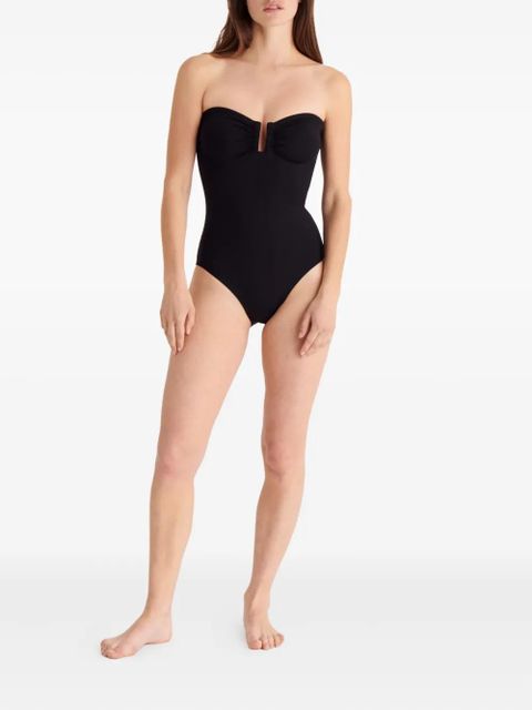 ERES Cassiopée bustier swimsuit - Black