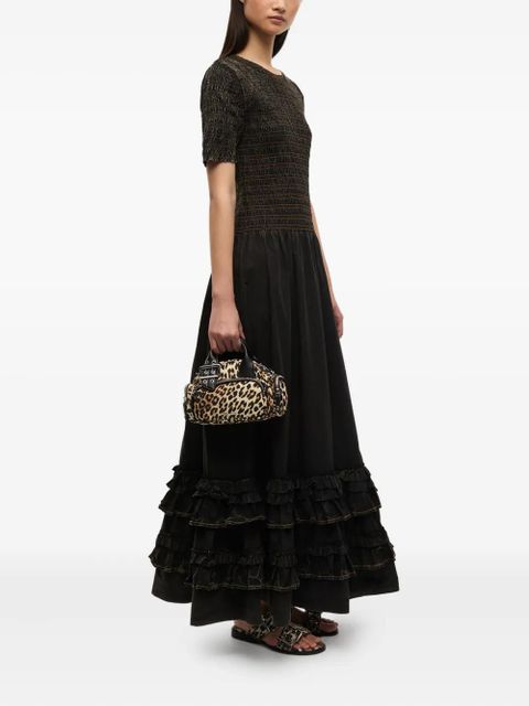 GANNI leopard-print tote bag - 943 - zdjęcie produktu nr 2