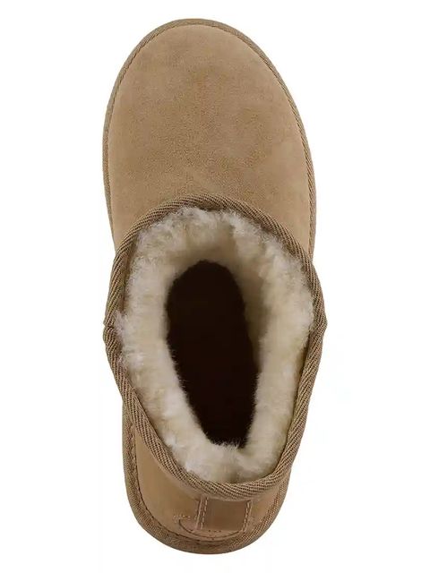 Emu Australia śniegowce zamszowe Stinger Micro kolor beżowy W10937