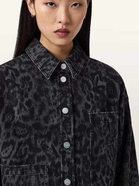 AllSaints koszula jeansowa NICKY