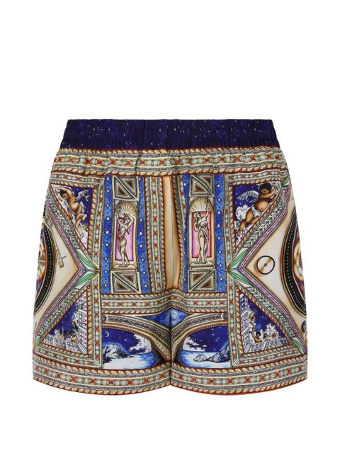 Casablanca graphic-print shorts - Neutrals - zdjęcie produktu nr 2