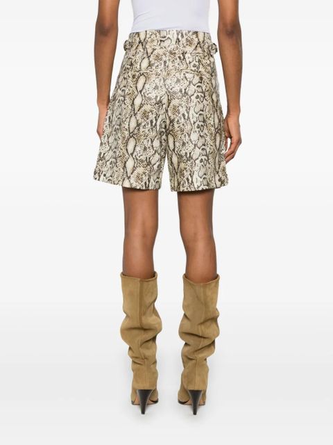 ISABEL MARANT Felize shorts - Neutrals