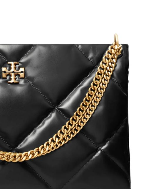 Tory Burch Kira diamond-quilted shoulder bag - Black