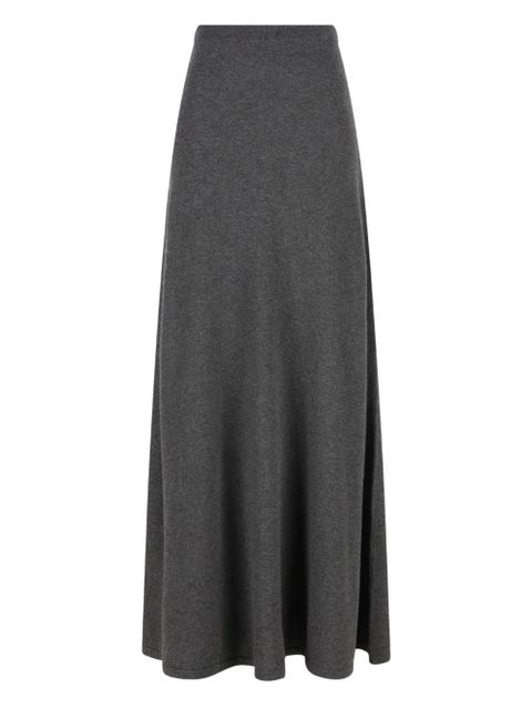 Balenciaga pleated A-line skirt - Grey - zdjęcie produktu nr 1