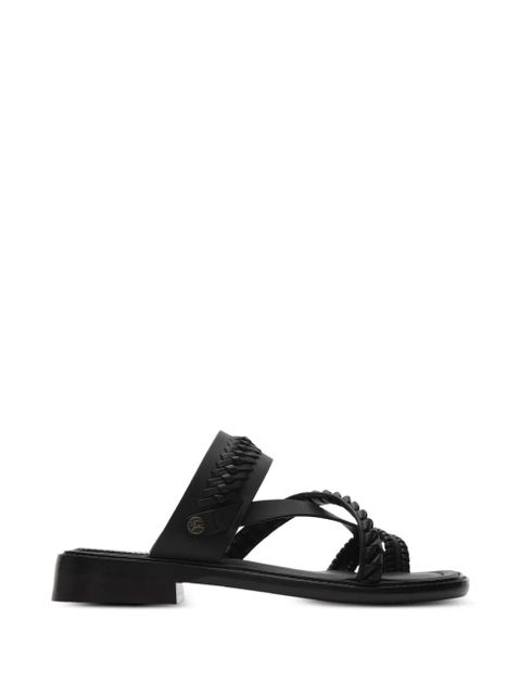 Burberry leather Baez sandals​ - Black - zdjęcie produktu nr 1