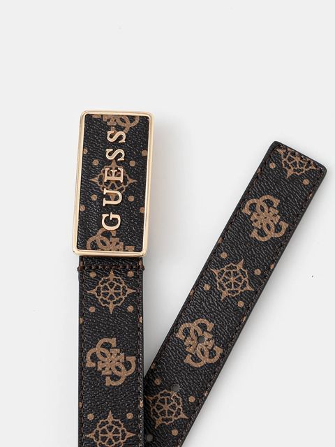 Guess pasek SILIA damski kolor czarny BW9307 P5430 - zdjęcie produktu nr 2