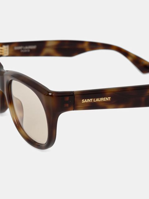 Saint Laurent okulary przeciwsłoneczne damskie kolor brązowy SL 815 ROMY