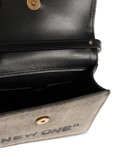 Off-White baby Jitney logo-plaque tote bag - Neutrals - zdjęcie produktu nr 2