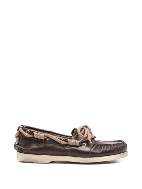 Golden Goose Cruise boat shoes - Brown - zdjęcie produktu nr 1