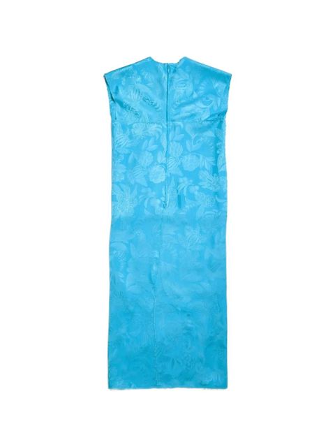 Balenciaga patterned mini dress - Blue - zdjęcie produktu nr 2