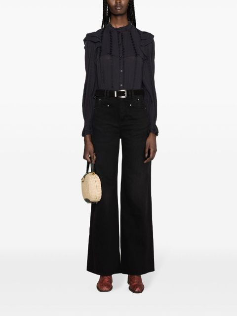 ISABEL MARANT Lemony wide-leg jeans - Black - zdjęcie produktu nr 2