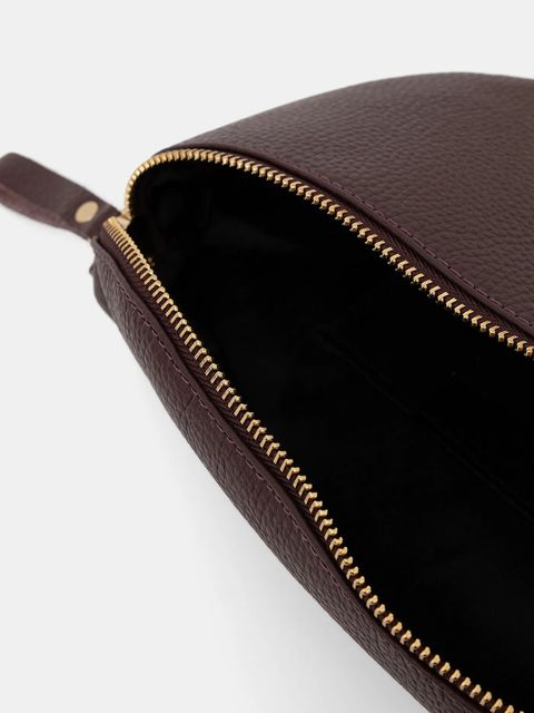 Answear.LAB nerka skórzana kolor bordowy