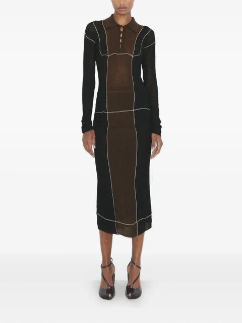 Tory Burch panelled midi skirt - Black - zdjęcie produktu nr 2