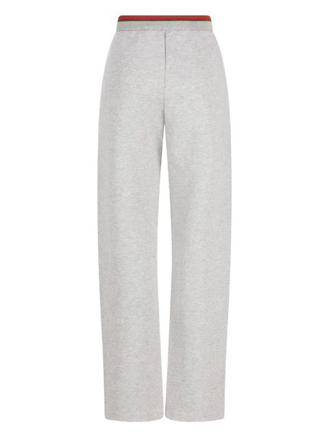 Gucci button-detail track pants - Grey - zdjęcie produktu nr 2