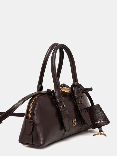 Pinko torebka skórzana Horizontal