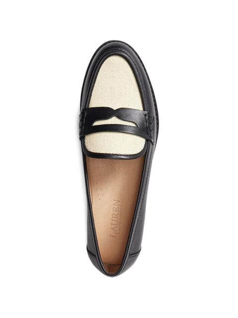 Lauren Ralph Lauren leather loafers - Black