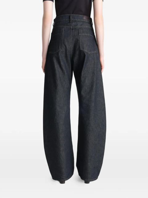 LEMAIRE high-waisted wide-leg jeans - Blue