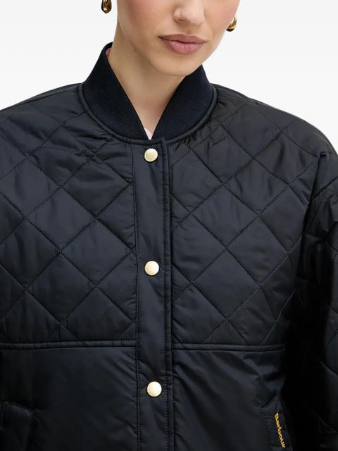 Barbour quilted buttoned jacket - Blue