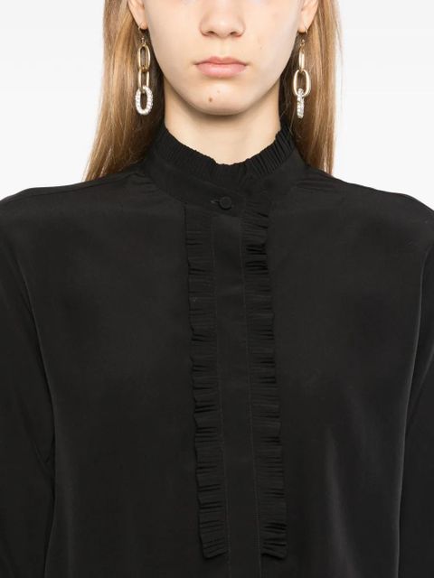 TOM FORD ruffle shirt - Black