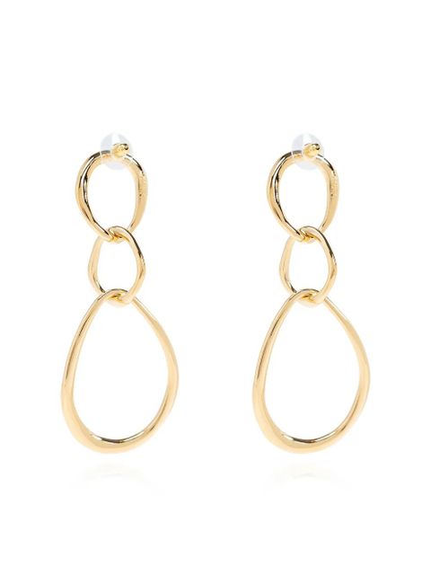 ISABEL MARANT oversize pendant earrings - Gold