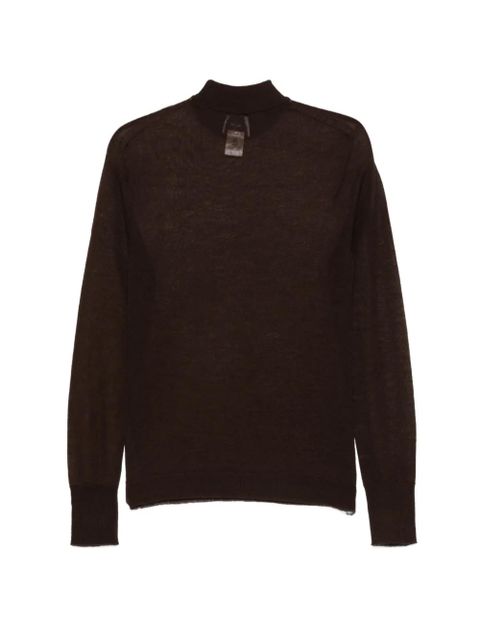 Alysi ribbed sweater - Brown - zdjęcie produktu nr 2