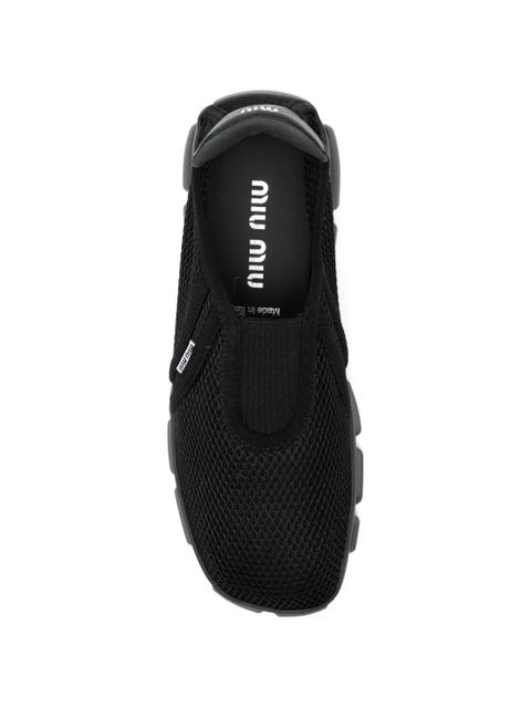 Miu Miu mesh sneakers - Black