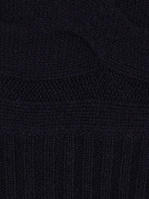Max Mara cable-knit high-neck sweater - Blue