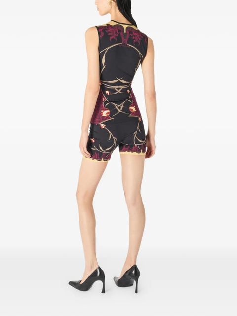 Marine Serre printed top - Black