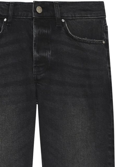 ANINE BING Nix cropped jeans - Black