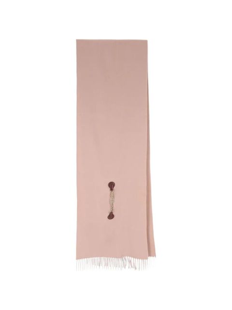Chloé chain-embellished scarf - Pink - zdjęcie produktu nr 1