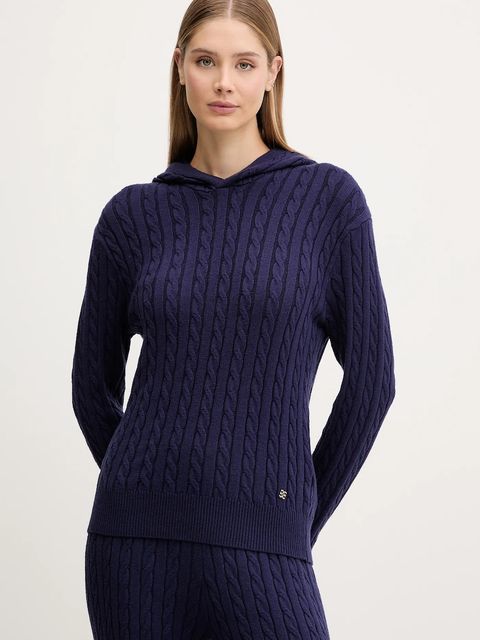 Chantelle sweter TWIST damski kolor fioletowy C1A2L0 - zdjęcie produktu nr 1