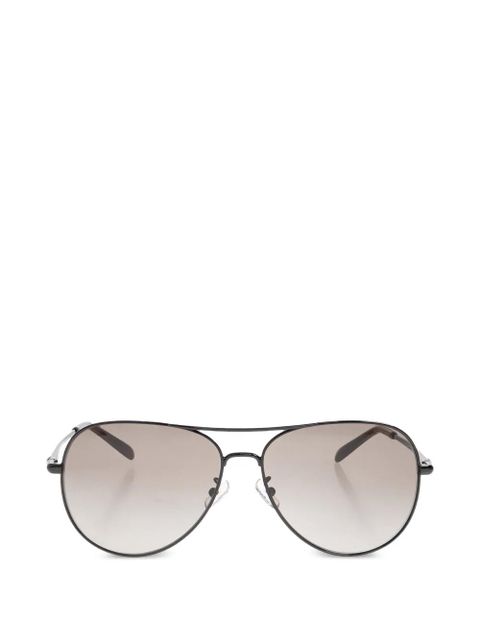 Tory Burch pilot-frame sunglasses - Black - zdjęcie produktu nr 1