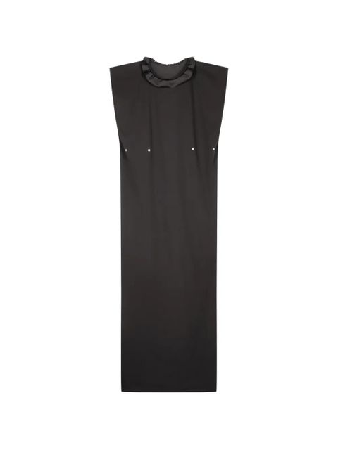 Coperni structured shoulders adjustable dress - Black