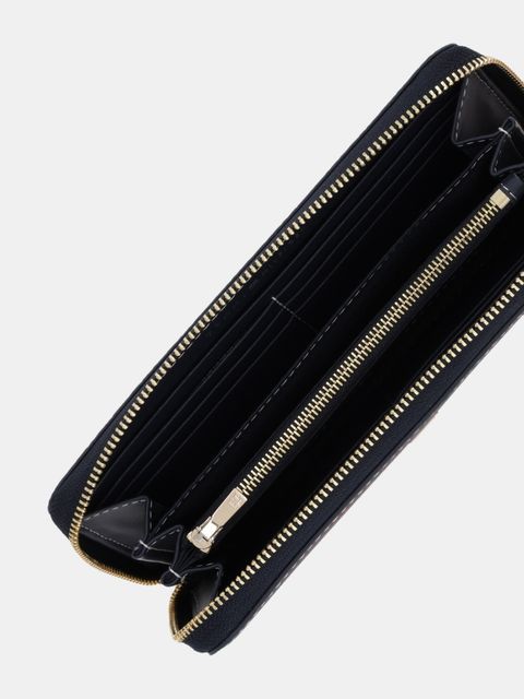 Tommy Hilfiger portfel damski kolor granatowy AW0AW18021