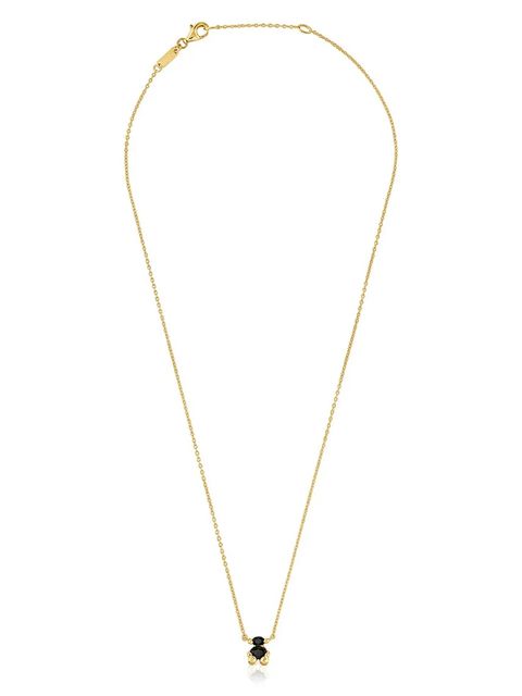 Tous naszyjnik ze srebra pokrytego złotem Bold Bear Gem 1004225700