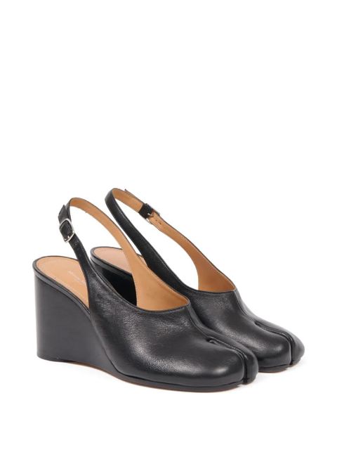 Maison Margiela leather pumps - Black