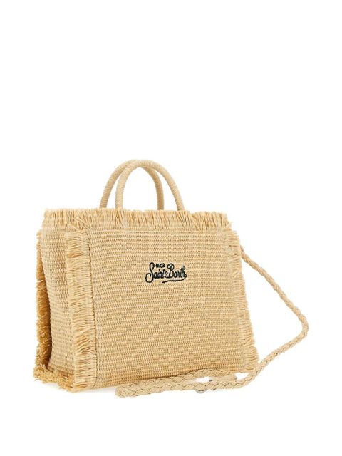MC2 Saint Barth fringed straw tote bag - Neutrals - zdjęcie produktu nr 2