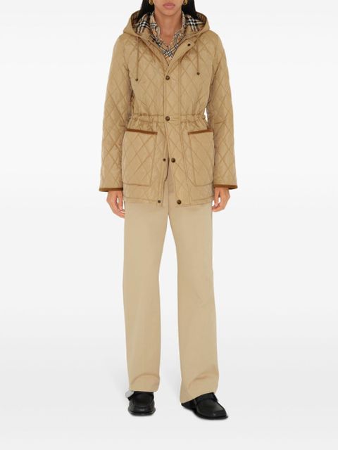 Burberry Devon quilted parka - Neutrals