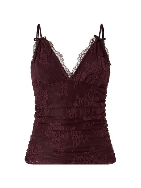 PINKO lace V-neck blouse - zdjęcie produktu nr 1