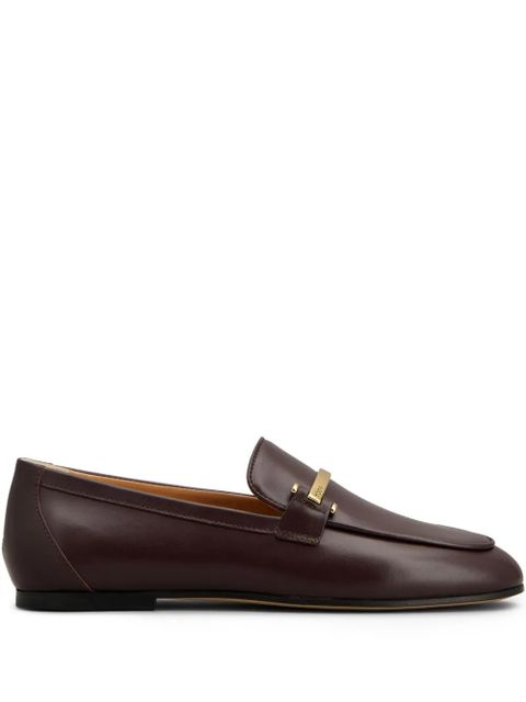 Tod's leather loafers - Red - zdjęcie produktu nr 1
