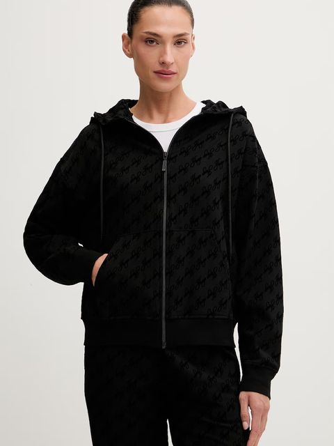 HUGO bluza lounge damska z bawełną FLOKKY_JACKET - zdjęcie produktu nr 1