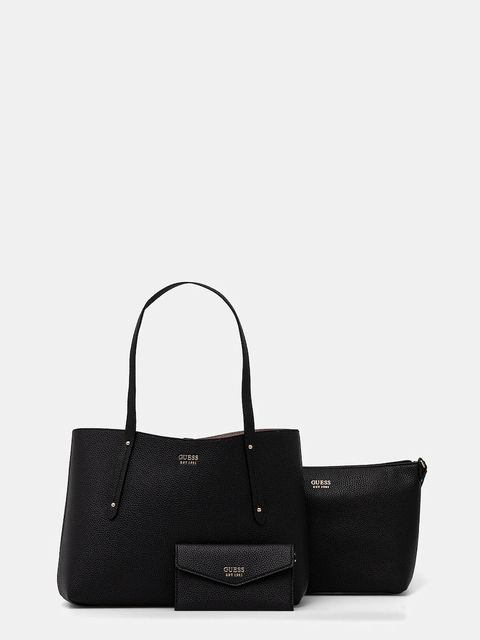 Guess torebka BRENTON kolor czarny HWPG96 48230 - zdjęcie produktu nr 1