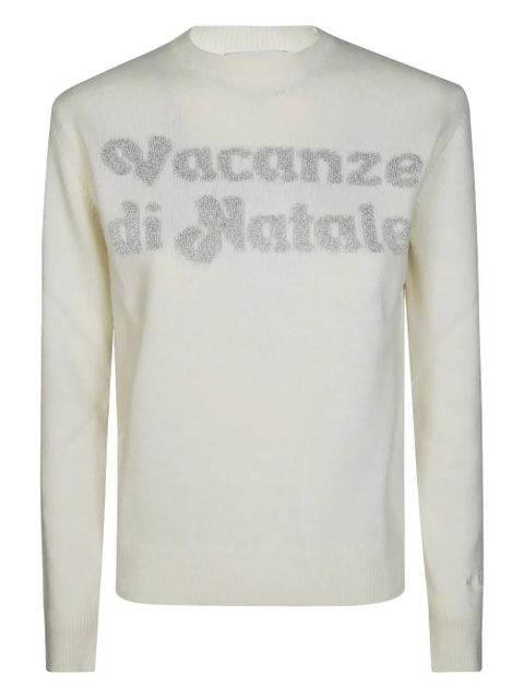 MC2 Saint Barth round-neck sweater - White - zdjęcie produktu nr 1