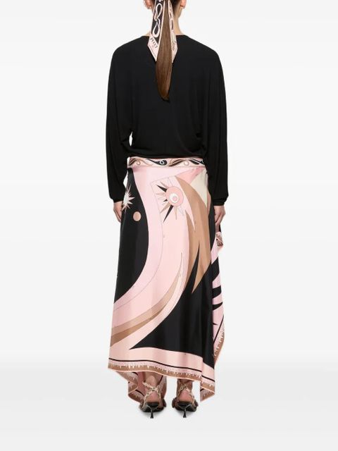 PUCCI Stella print dress - Black
