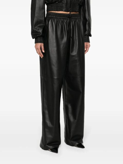 WARDROBE.NYC high-waist wide-leg trousers - Black - zdjęcie produktu nr 2